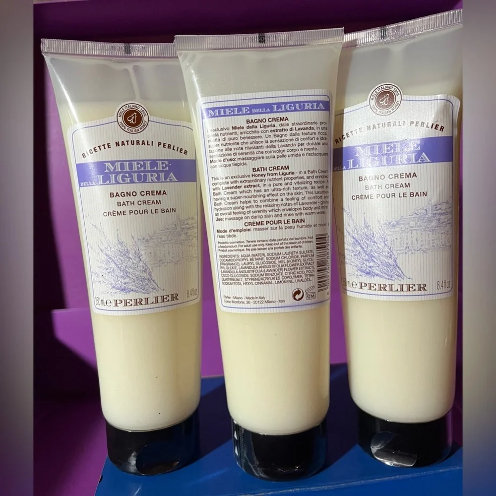 Perlier Miele Liguria - Italian Luxury Bath Cream 3/$28. (NWOT)